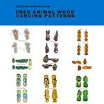 Use these free animal wood carving patterns to make these fun carvings, plus use our step by step tutorials.