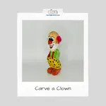 Make this clown carving with just a knife and a block of wood using our free tutorial with pictures from all angles.