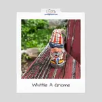 Whittle a gnome that is cute as a button and perfectly patriotic for celebrating Independence Day. 