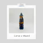 Make this wizard wood carving tutorial with easy to follow instructions and step by step photos.