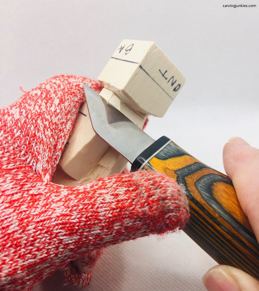 Wood and Helvie knife