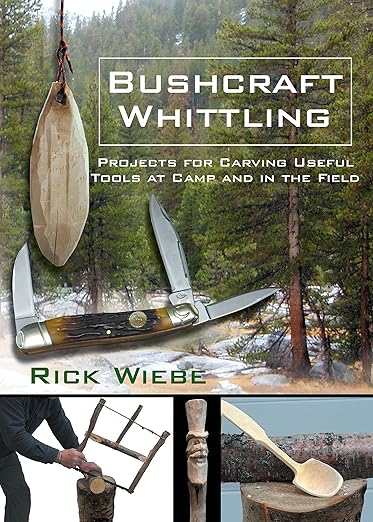 Bushcraft whittling book cover