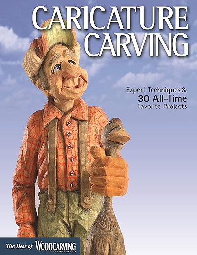 Carving caricatures book cover