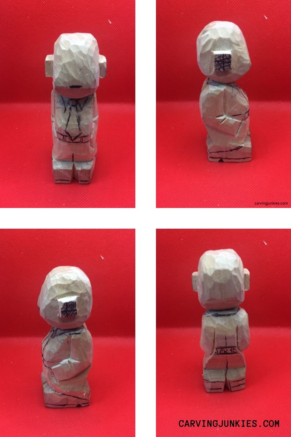 Drawing details on caricature