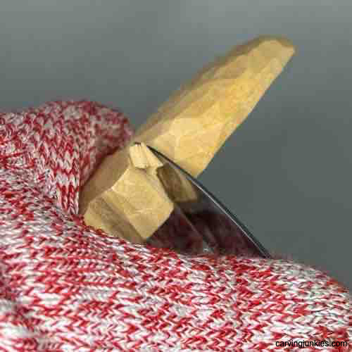 Shaping neck of coffee scoop