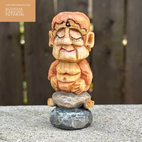 Carving a Buddha tutorial