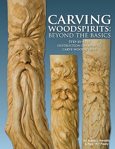 Carving wood spirits book cover