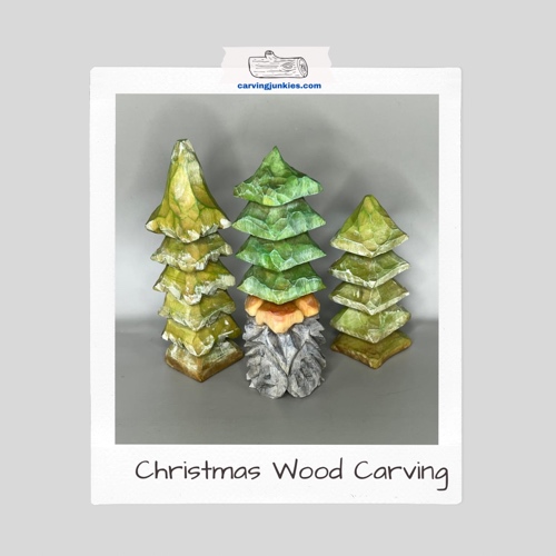 Christmas wood carving tutorial