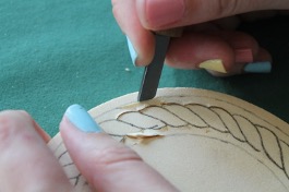 Removing wood with chip carving