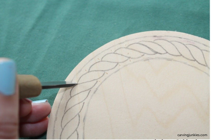 Chip carving undercuts