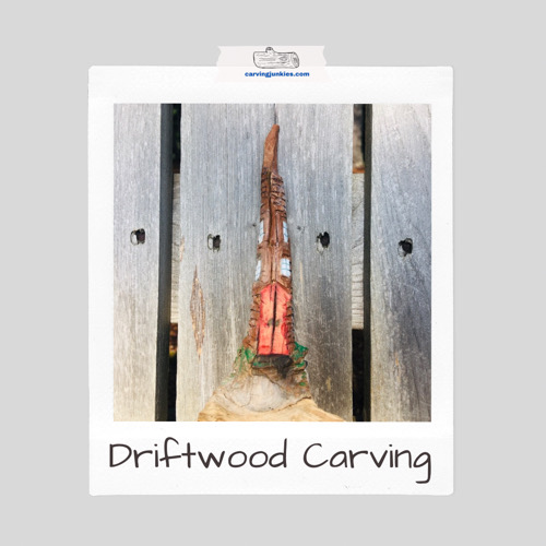 Driftwood carving