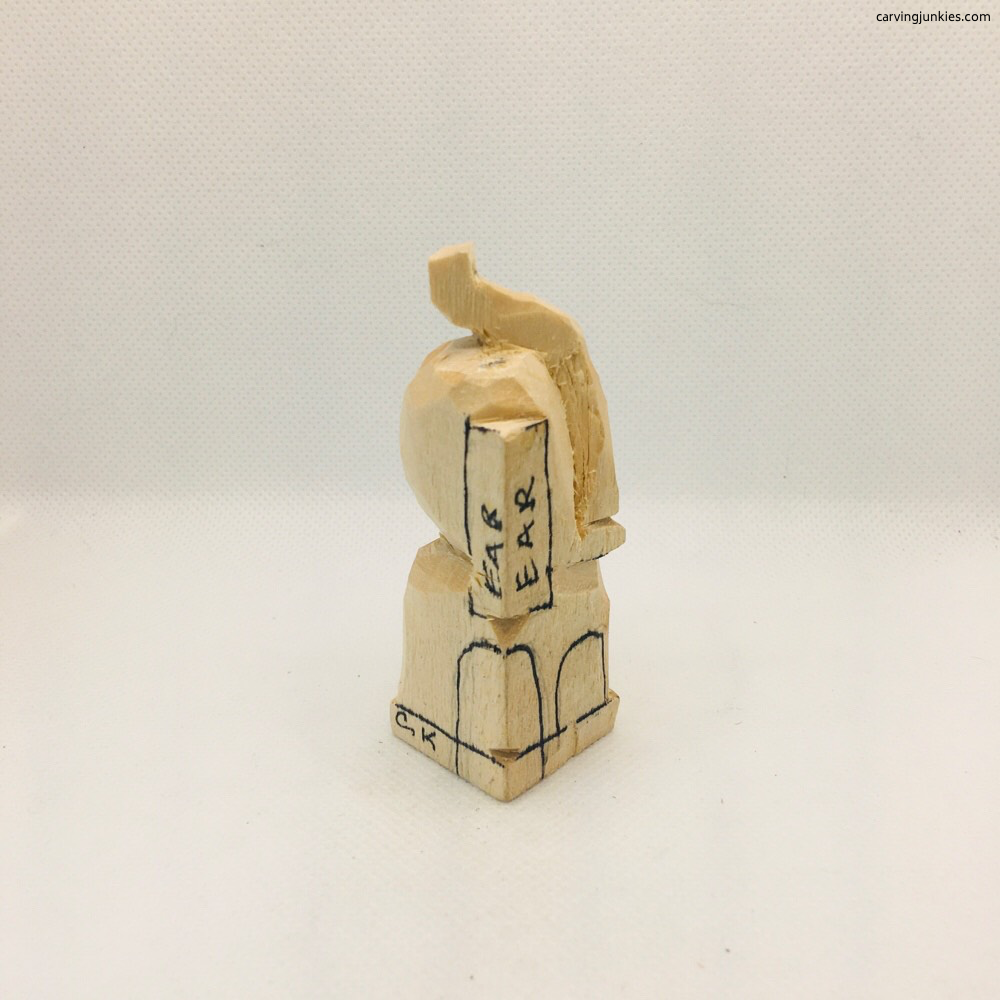 Wood ear of elephant