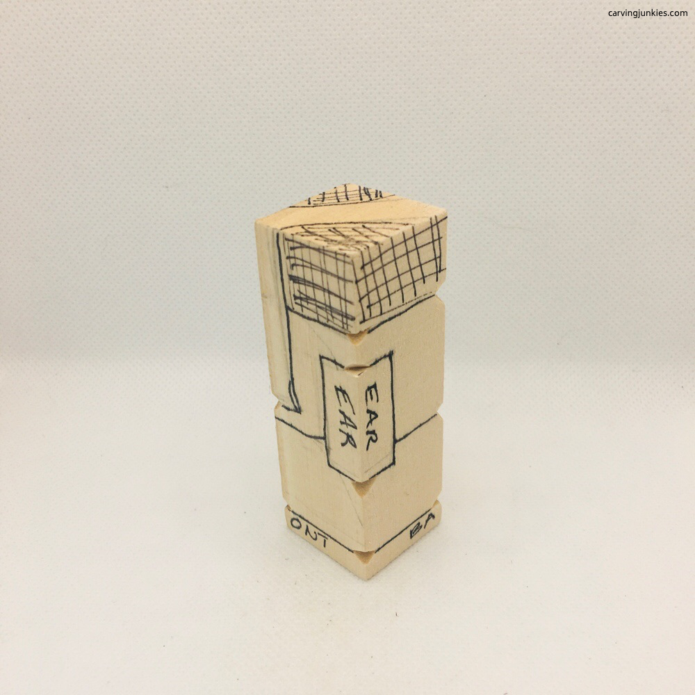 Elephant pattern left view