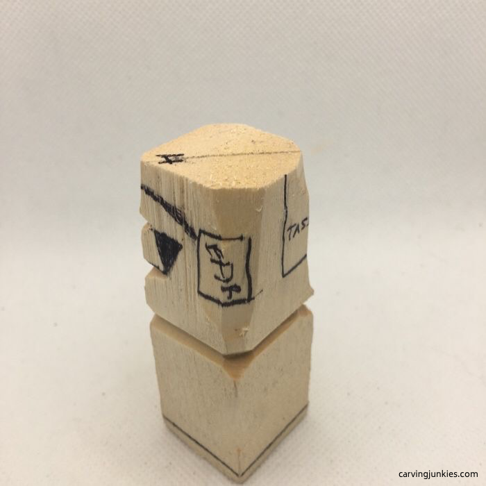 Reserving wood to carve