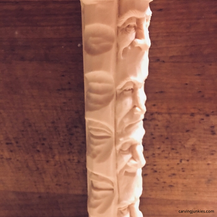 wood carving study stick