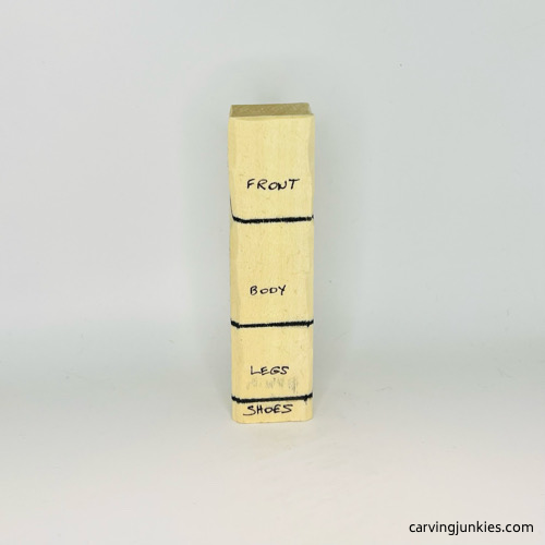 Wood screw-up fairy caricature guidelines Screw-up fairy wood caricature guidelines