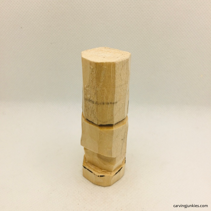 Cut knees on back of flat plane little man