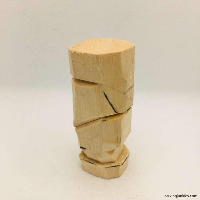 Left view of flat plane  character in progress