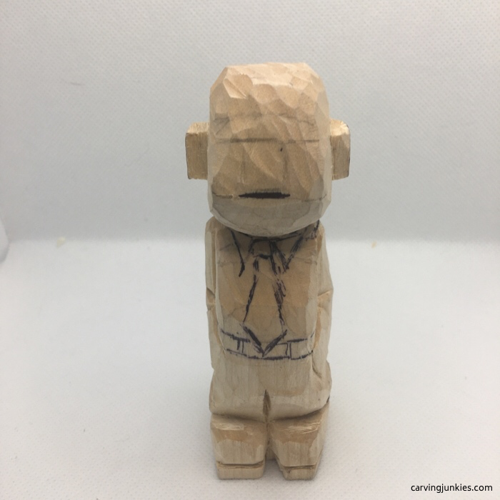 Starting nose on caricature