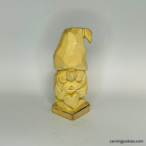 Front progress on gnome carving