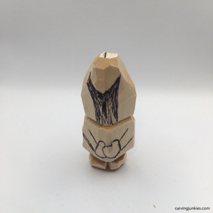 Reserving wood for gnome tassel