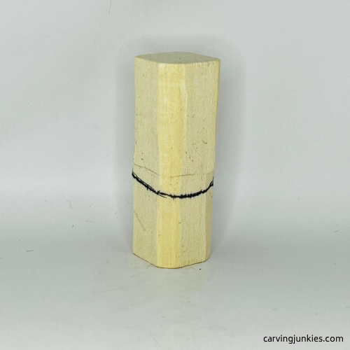 Back guidelines for wooden Halloween gnome