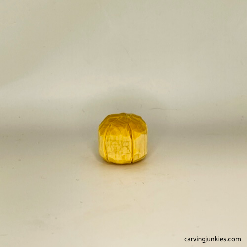 Unpainted Halloween pumpkin