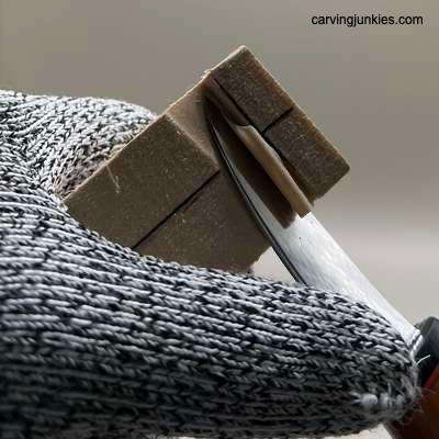 Carving front of hillbilly