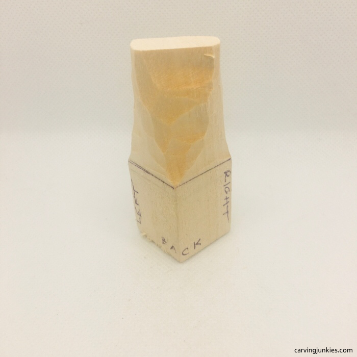 Started wood carving