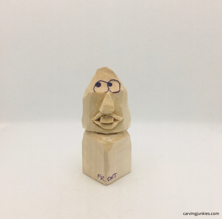 Halloween caricature carving