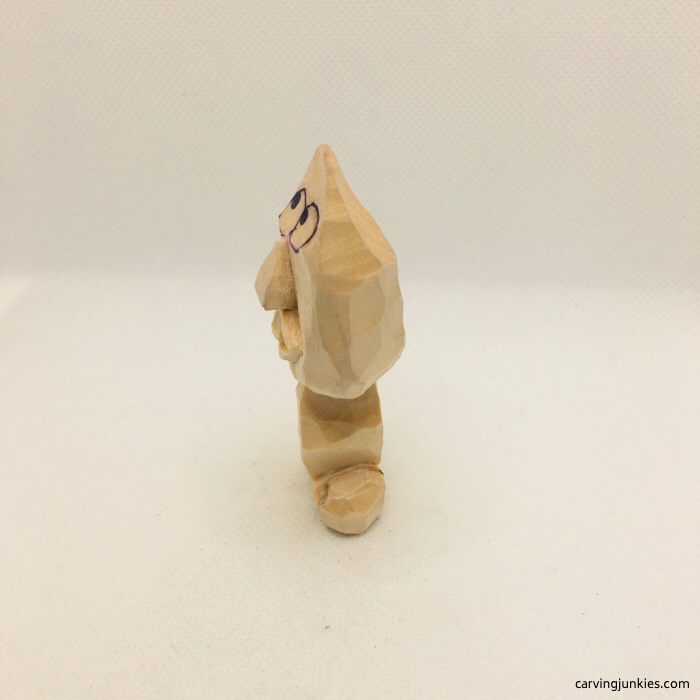 Prepainted candy corn left view