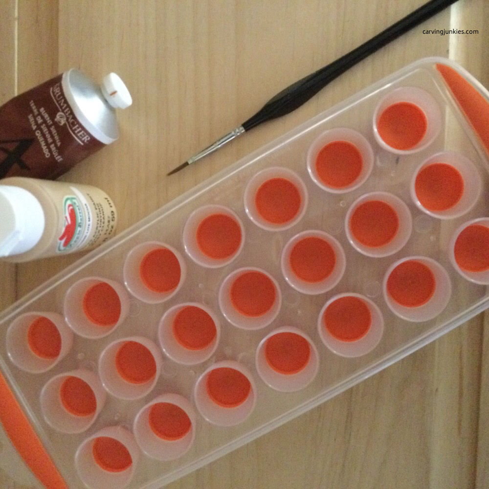 Tools for holding paint