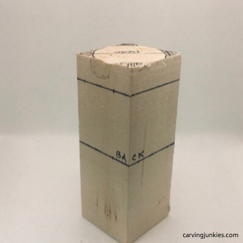 Lion wood carving guidelines