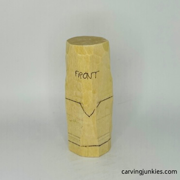 Front nisse guidelines for wood carving