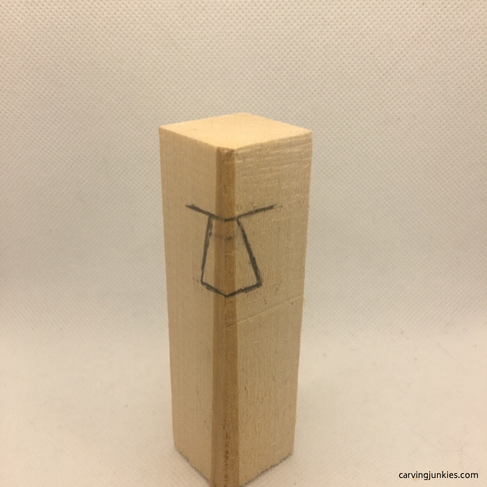 Nose guideline on wood