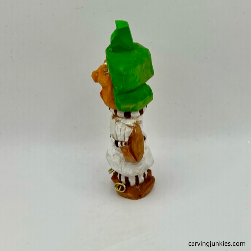 Left side of painted Oompa