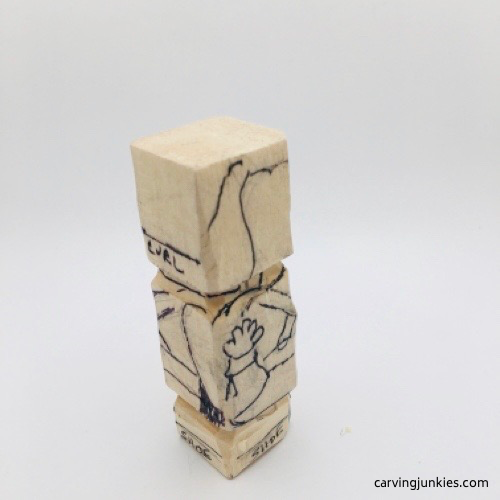 Right view of Oompa Loompa design