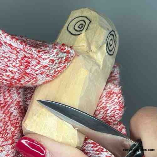 Follow our expert guide to craft a wooden owl. Owl carving is rounded