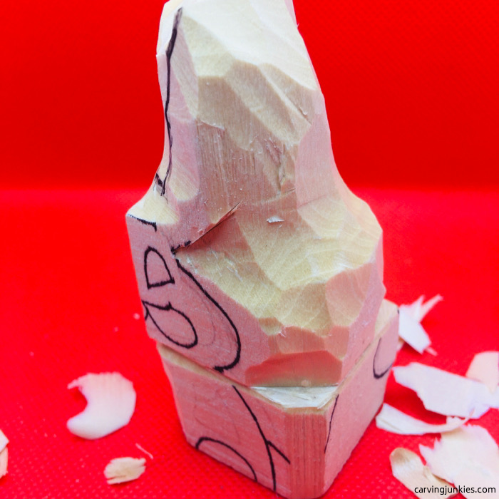 Left view of rabbit ears