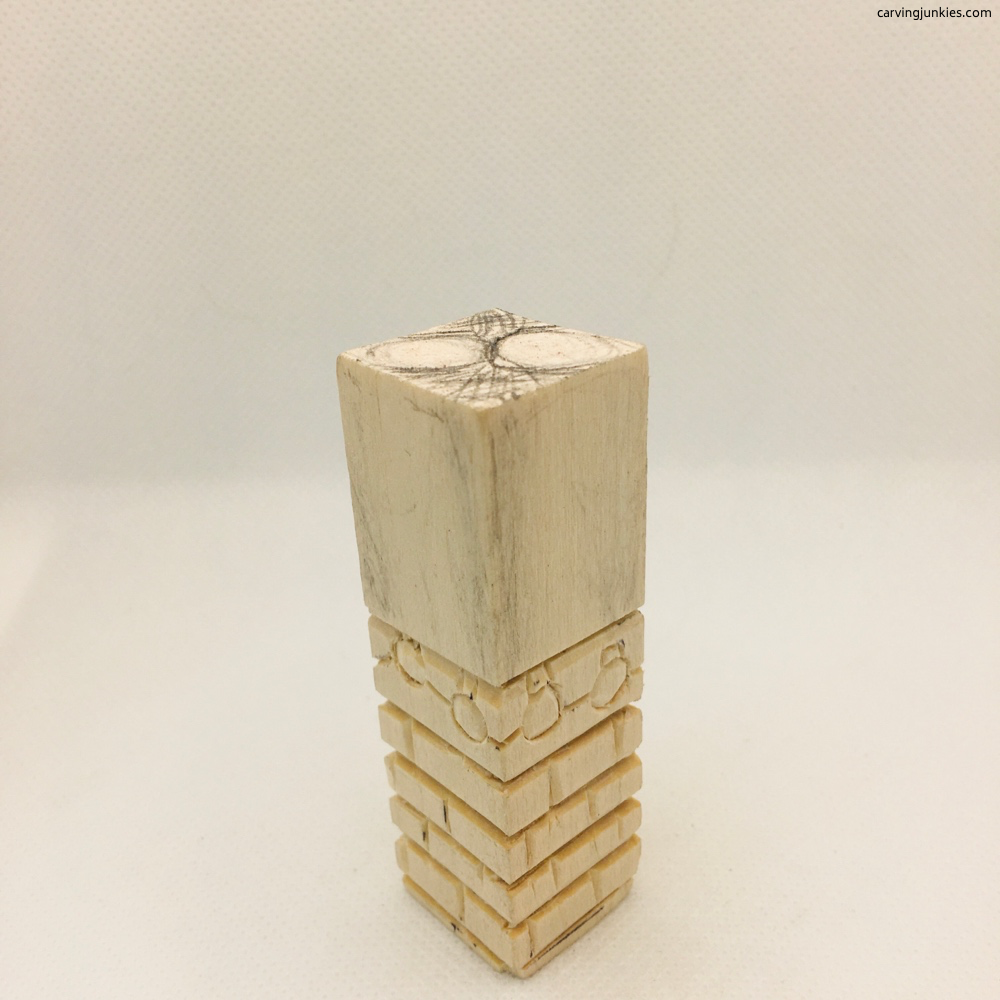 Christmas wood carving pattern