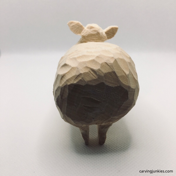 Facets of sheep carving