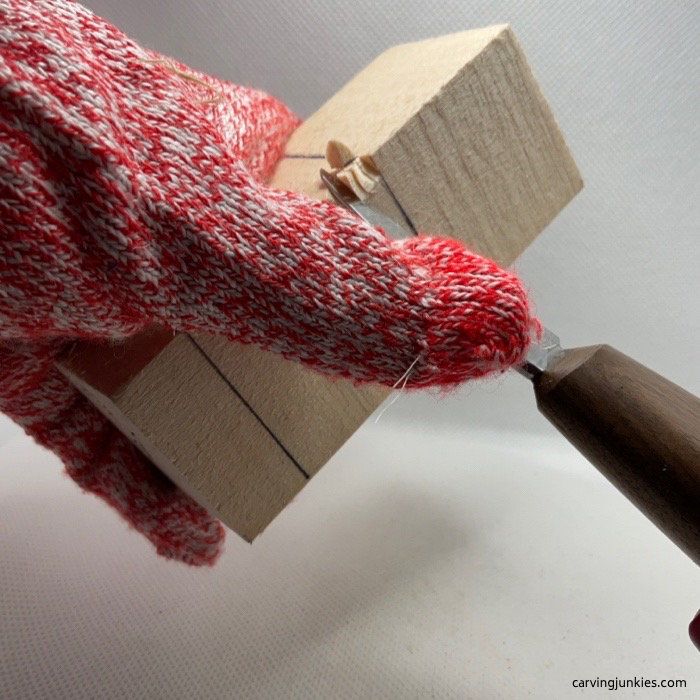 Removing wood after stop cut