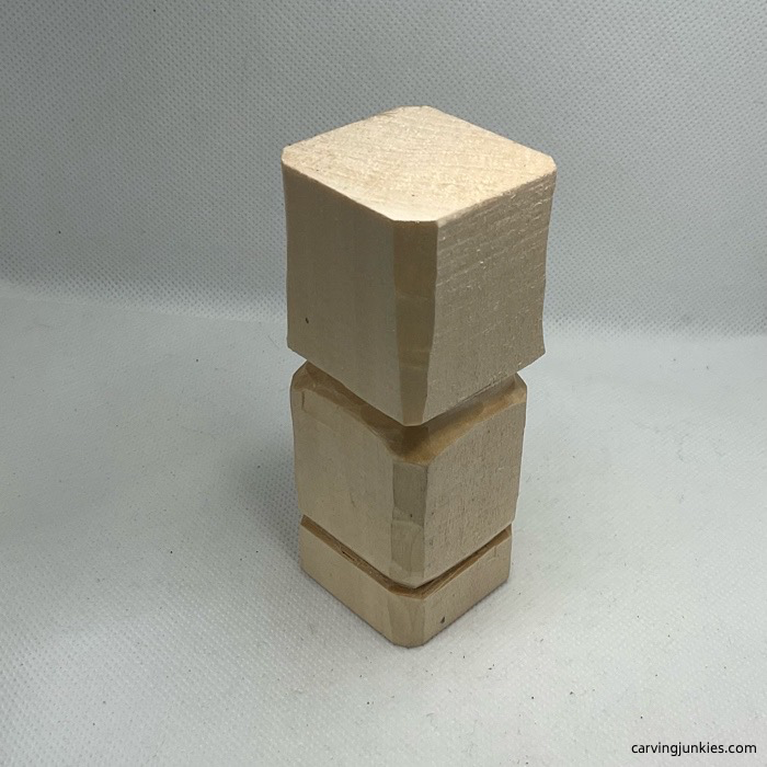 Snowman head and body are separated