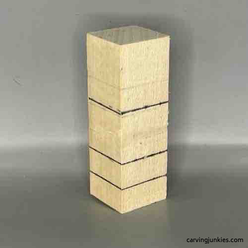 Guidelines for carving a wood buddha