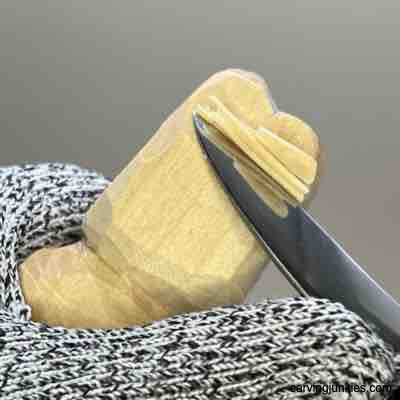 Shaping back horns on Viking