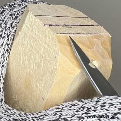 Carving back top of Viking