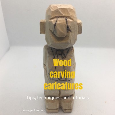 wood carving caricature