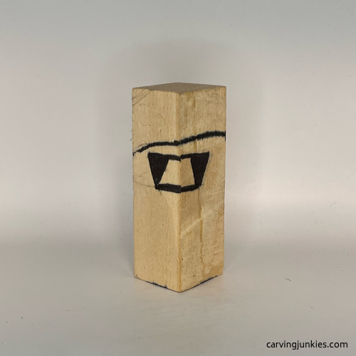 Front mushroom carving guidelines